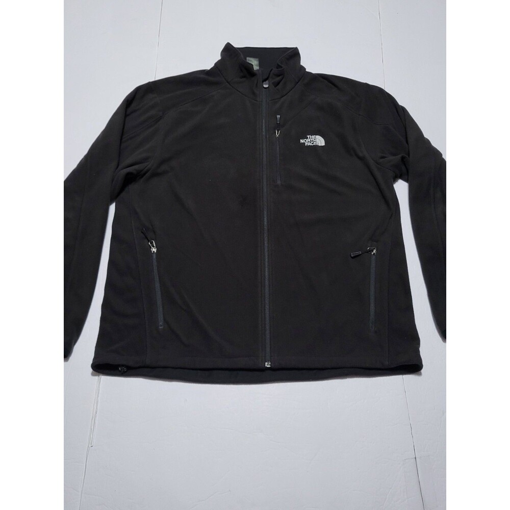 (#C) The North Face Never Stop Exploring Full Zip Jacket Sz Men's XL Black